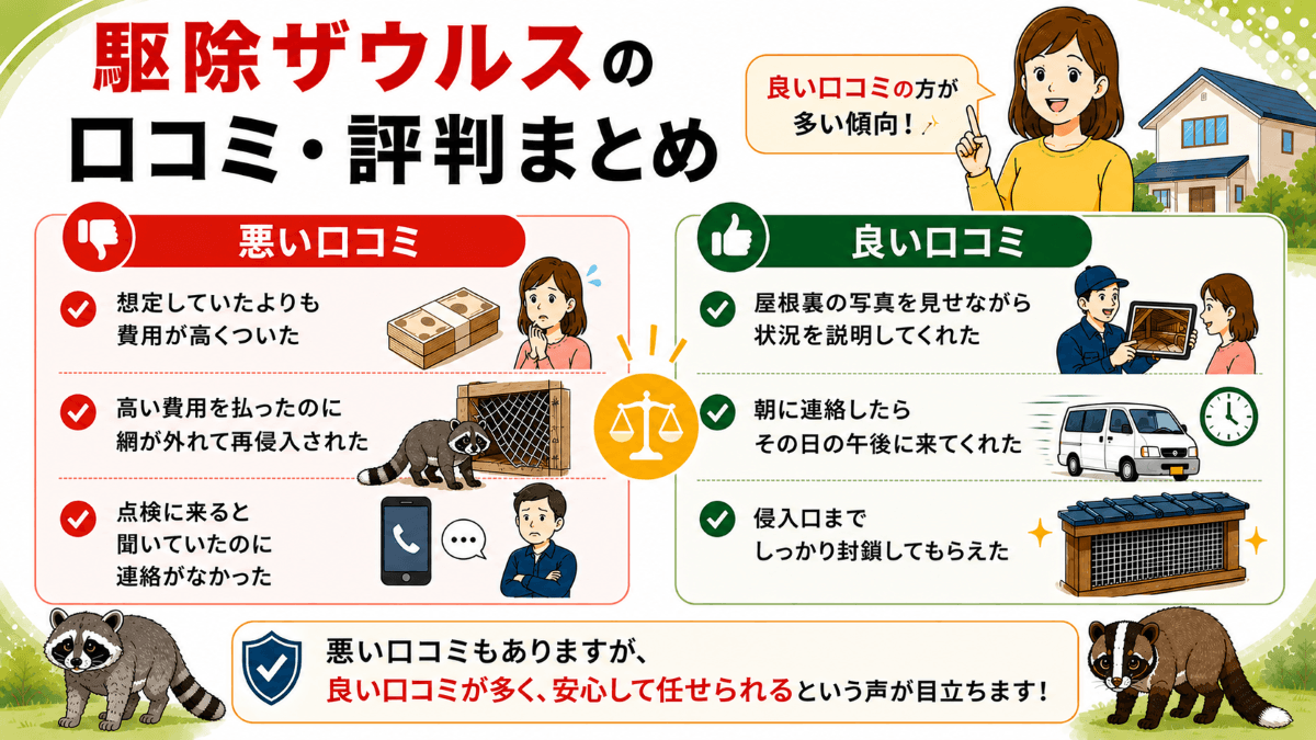 駆除ザウルスの口コミ・評判まとめ